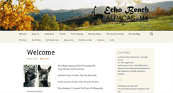 Desktop Screenshot of echobeachalpacas.com.au